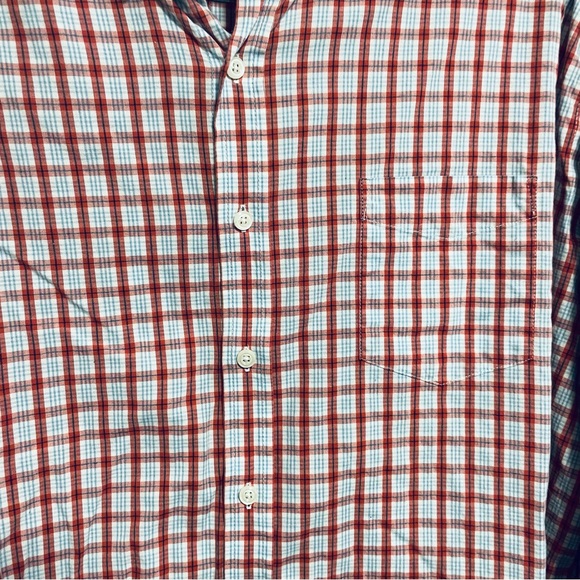 Croft and Barrow Plaid/checkered long sleeve button up casual - Picture 3 of 5